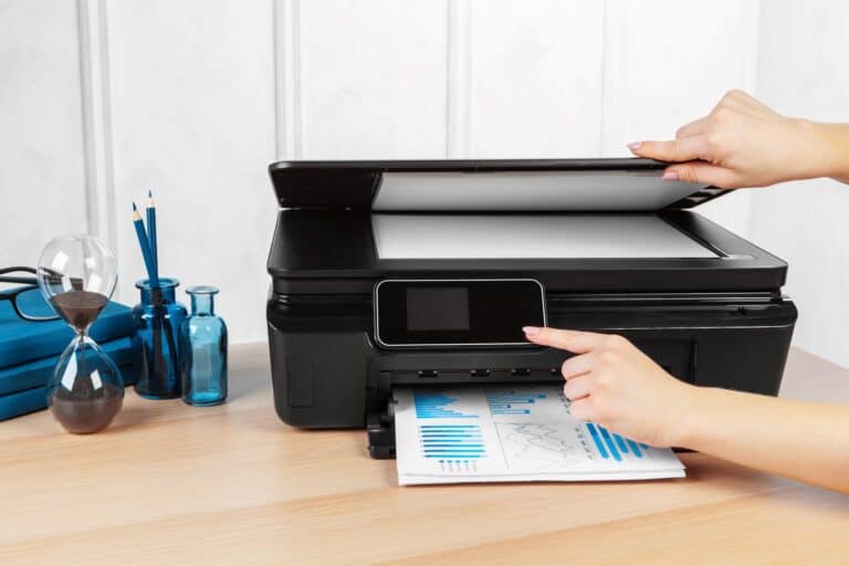 A multi-function printer at home
